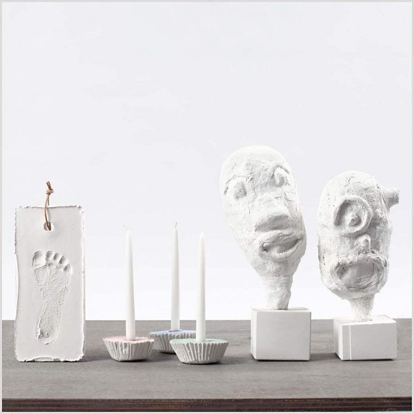 Cera-Mix Standard mallinnuskipsi - vaaleanharmaa