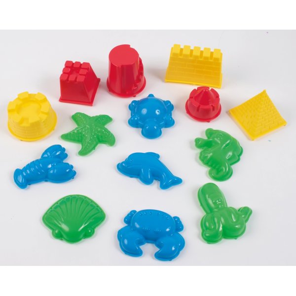 Hiekkamuotit - 14 kpl