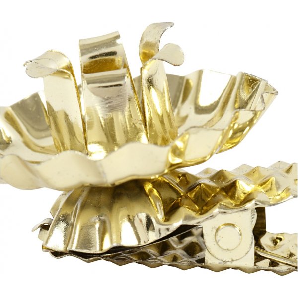 Valoklipsi - kullattu - 40 mm - 8 kpl