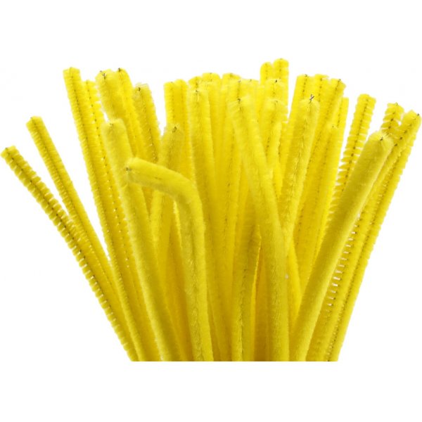 Putkenpuhdistusaine - keltainen - 50 kpl Putkenpuhdistusaine - keltainen - 50 kpl