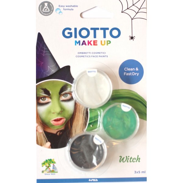 Kasvomaali Giotto 3x5 ml - Witch