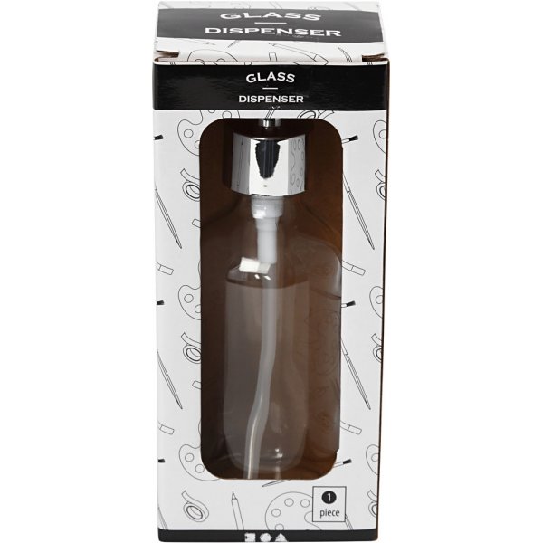 Saippuapumppu - kirkas - 230 ml