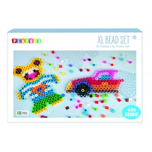 XL helmiauto ja karhu
