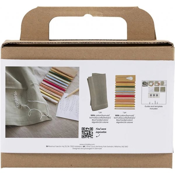 Mini DIY Kit -kirjonta, lautasliina