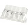 Muovipurkki kannella - 100 ml - 10 kpl