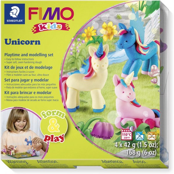 Mallisarja Fimo Kids Form&Play - Unicorn