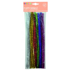 Putkenpuhdistusaine glitter - 50 kpl