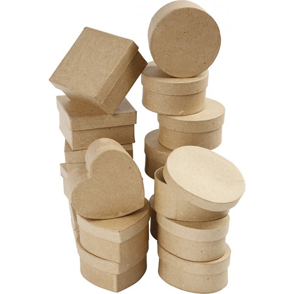 Keskikokoiset laatikot - 28 kpl