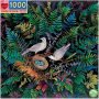 Palapeli 1008 palaa - Lintu saniaisen pensaassa