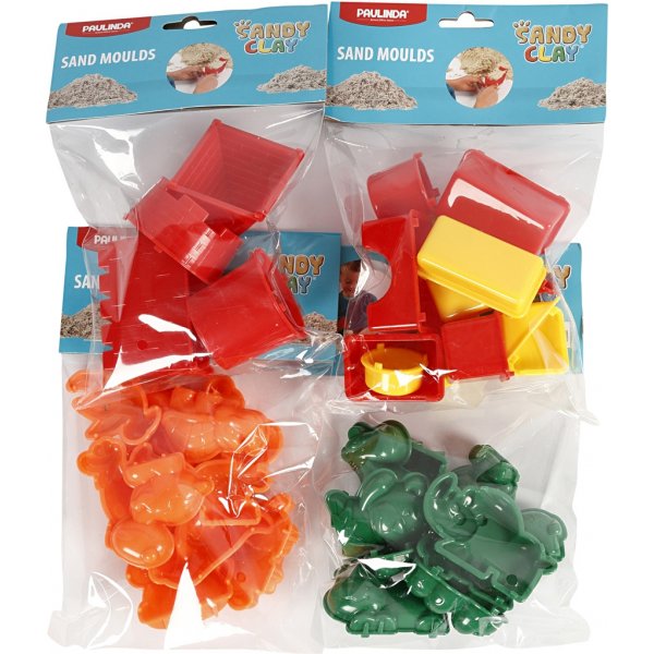 Hiekkamuotit - 36 kpl