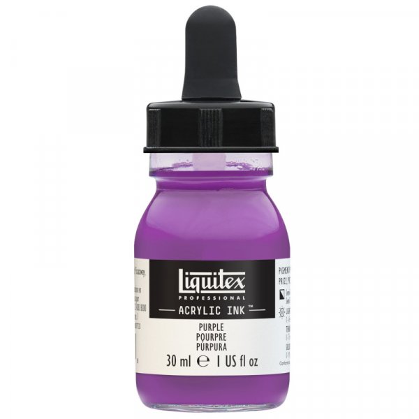 Akryylimaali - Liquitex Prof. Mustetta 30 ml