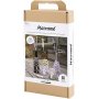 DIY Kit Macram, lasikoristelu
