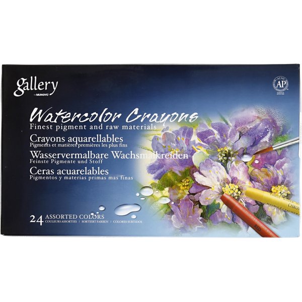 Galleria Akvarelli - sekavrit - 24 kpl