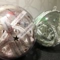 Asiakaskuva Muovipallo 120 mm - kristallinkirkas erotettava (PS)