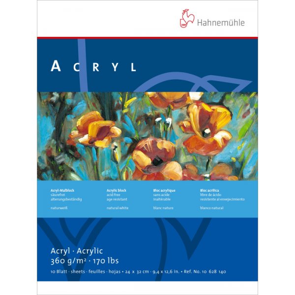 Akryyliharkko Hahnemhle 360g