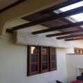 Asiakaskuva Markiisikangas ja koristekangas Toldo Cream white - 160 cm