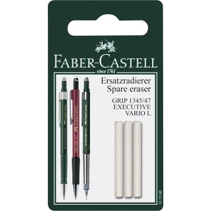 Faber-Castell pyyhekumi kärki 1345/47, Vario L-3 Pack Faber-Castell pyyhekumi kärki 1345/47, Vario L-3 Pack