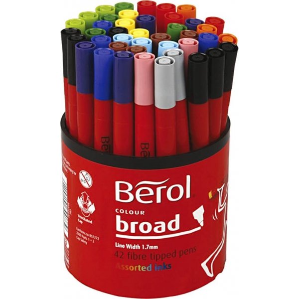 Berol Marker - sekavrit - 42 kpl