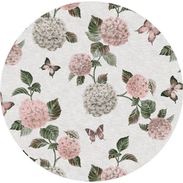 Suojapeite PVC Pyre Hortencia-Rrosa