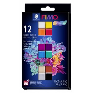 Muovailuvaha Fimo Professional 12 x 25 g