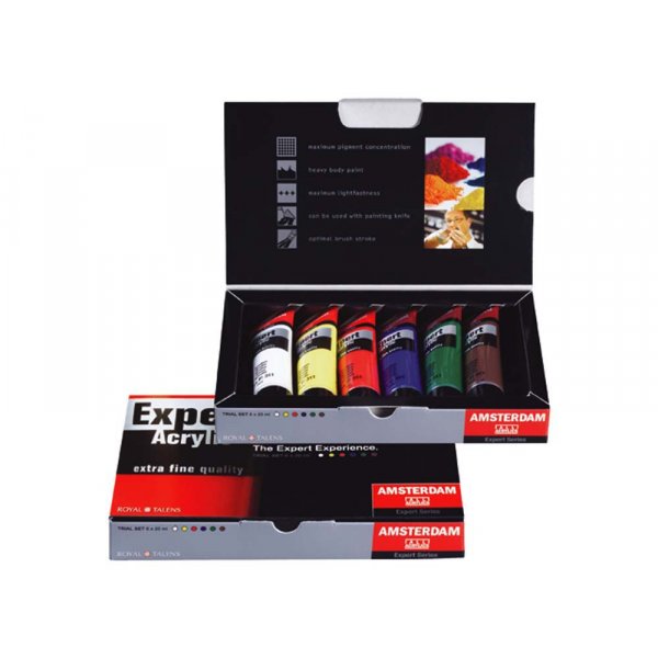 Akryylimaali Amsterdam Expert 20 ml - 6 putkea