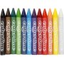 Colortime Crayons - sekavrit - 12 kpl