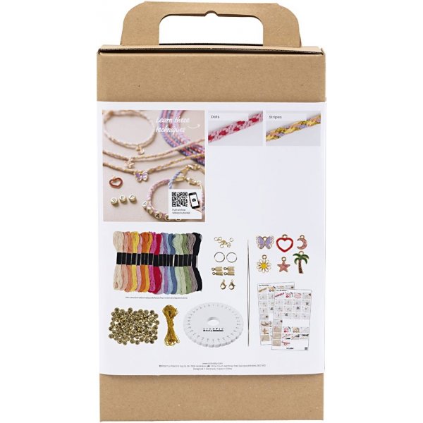 Start DIY Kit Kumihimo - Ystvyysrannekoru