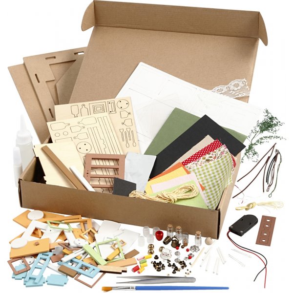 DIY Miniatyyri Huone - Keitti