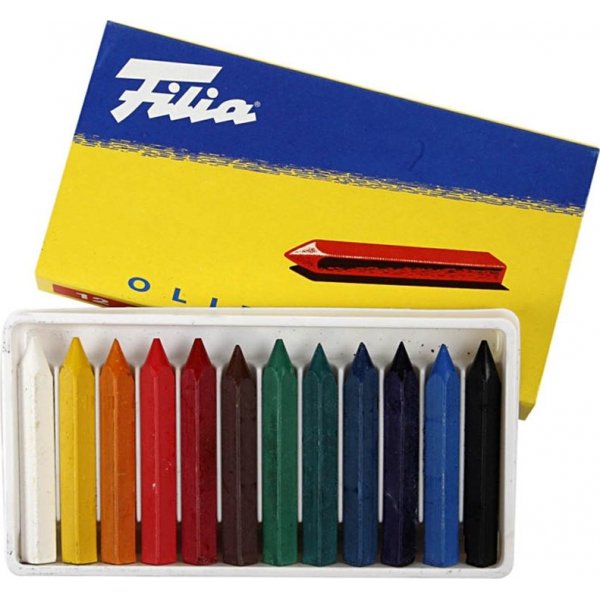 Filia ljypastellivriliidut - 12 kpl