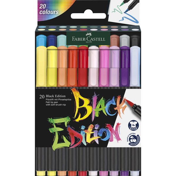 Vrikynsetti - Faber-Castell - Redline huopakynt - Black Edition setti