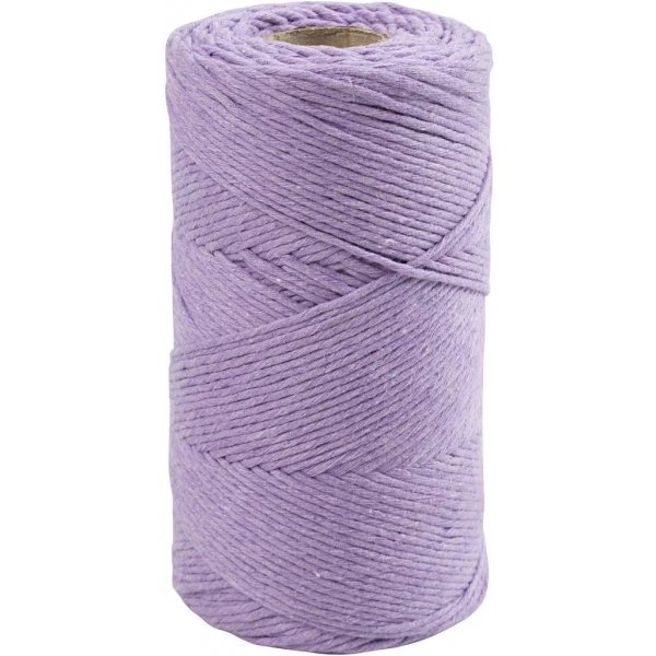 Makramlanka, violetti, 198 m