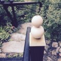 Asiakaskuva K�sittelem�t�n puupallo 80 mm � 10 mm - 1 kpl. reikien kanssa