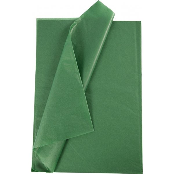 Pehmopaperi - vihre - 50 x 70 cm - 14 g -10 arkkia