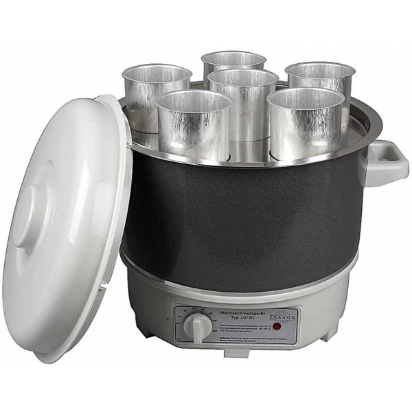 Lämmitysastia kynttilän kaatamiseen Lämmitysastia kynttilän kaatamiseen