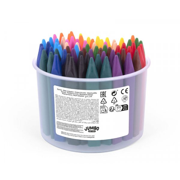 Crayon - Jovi - Jumbo 72 kolmion muotoiset vahaliidut