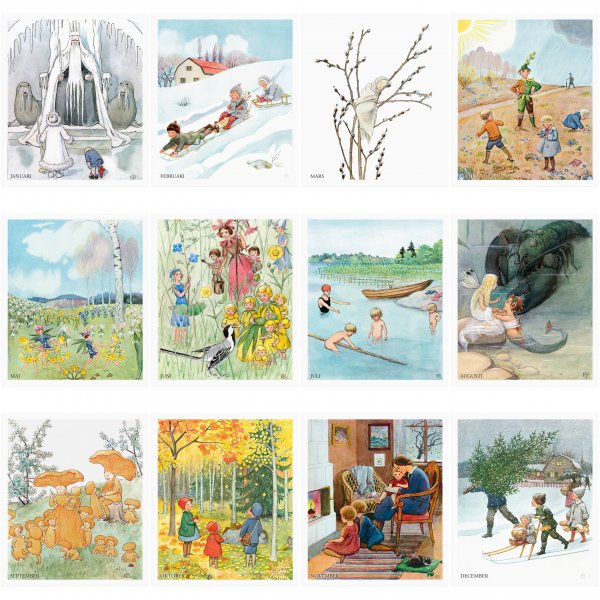 Kuukausihoito - Elsa Beskow