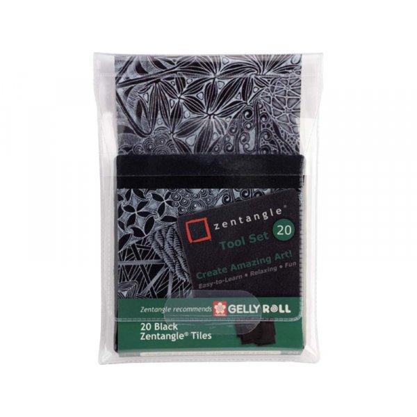 Zentangle Tool - Mustat kortit