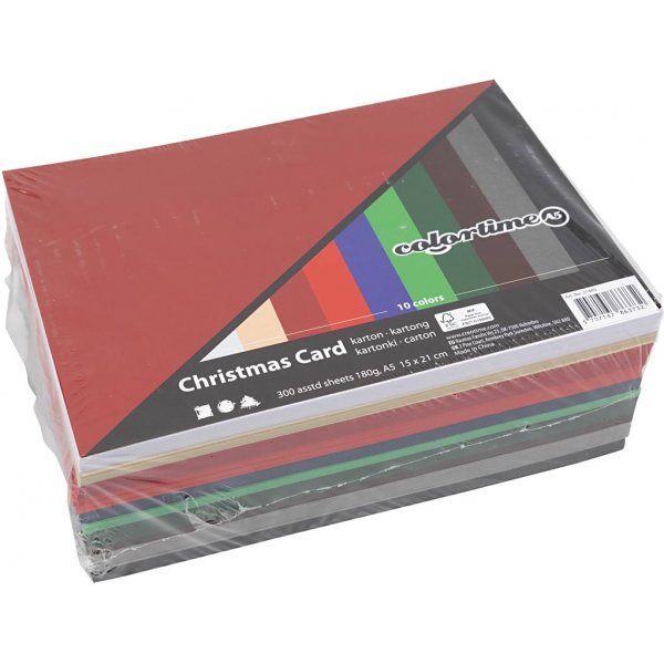 Joulupahvi - sekavrej - A5 - 300 arkkia