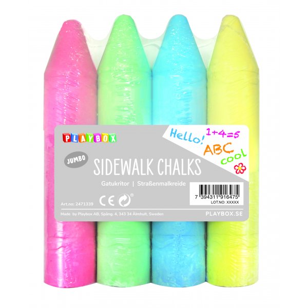 Street v�rikyn�t jumbo - 4 kpl