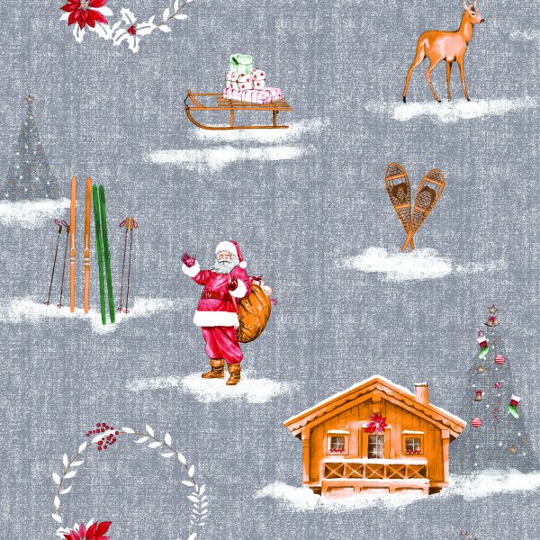 Vahakangas PVC Santa - harmaa