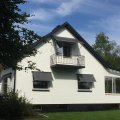 Asiakaskuva Kannertettu markiisikangas - Kannertettu tummanharmaa - 130 cm