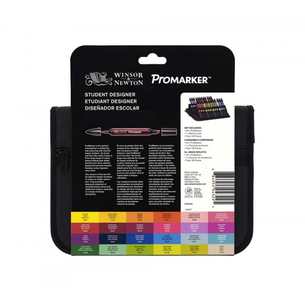 ProMarker W&N - Tutkimussarja 24 kyn