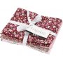 Patchwork kangas - pinkki - 4 kpl