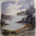 Asiakaskuva Akvarellilohko Kuumapuristetut Kaaret 300g - 15x30 cm