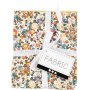 Patchwork kangas - keltainen - 4 kpl