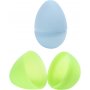Muovinen muna - 2-osainen - pastellivrit - K6 cm - 12 kpl