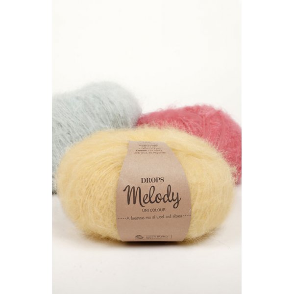 Drops Melody lanka - 50g (mohair efekti)