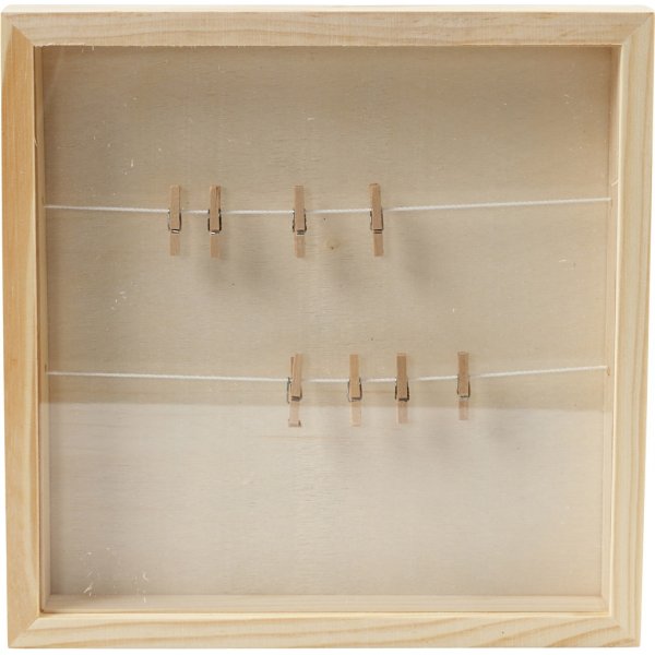 3D-kehys - 23 x 23 cm 3D-kehys - 23 x 23 cm