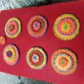 Asiakaskuva Huopalevy 30 x 45 cm x 3,0 mm - oranssi 550 g / m� 100 % polyesteri