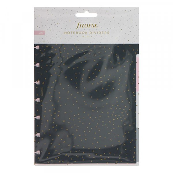 Hakemisto muistikirjaan Filofax - A5 Confetti